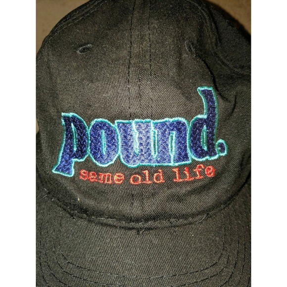 Pound Same Old Life Promo Promotional Advertising Snapback Hat Cap RARE ONLY 1 - Picture 2 of 7